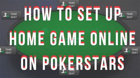 Anyone have any experience with poker stars home game feature? GUIDE How to Set Up Home Games Online on PokerStars ...