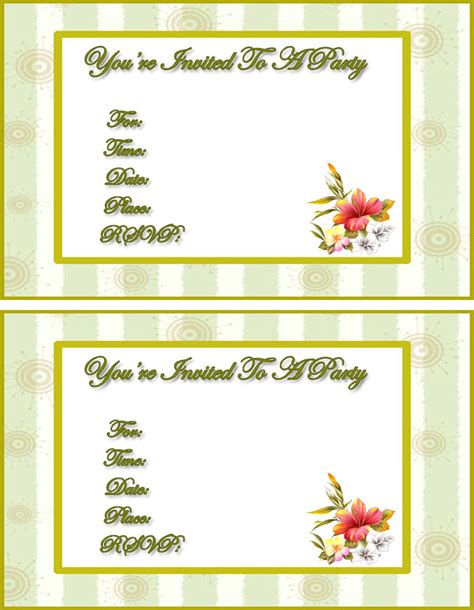 Browse our premade business cards templates. Invitation Card Maker Free - Party Invitation Collection