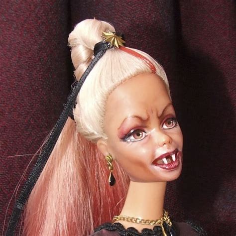 barbie got pms lol vampire barbie bad barbie barbie halloween