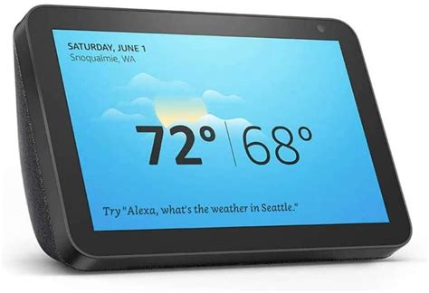 Echo Show 8 Stay Connected And In Touch With Alexa Charcoal Wise