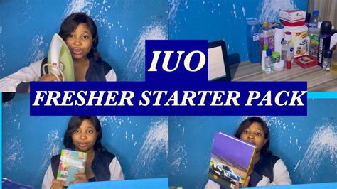 School Vlogs🏫detailed Fresher Starter Packigbinedion University Youtube