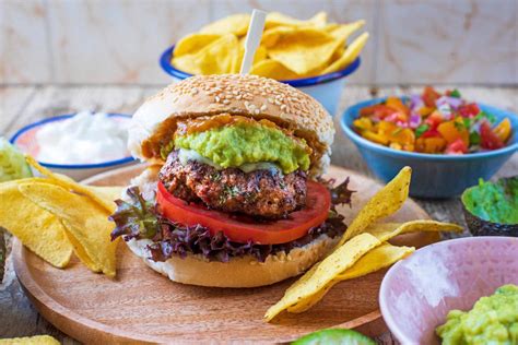 Mexican Burger Hungry Healthy Happy