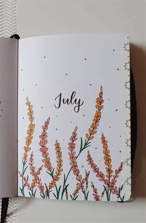 20 Amazing July Bullet Journal Cover Ideas We Are Drooling Over The
