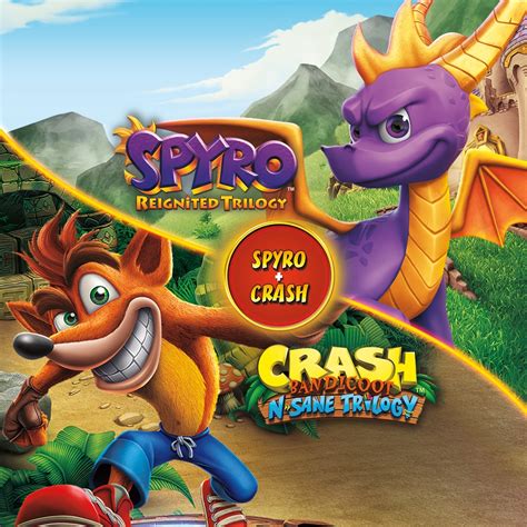 Spyro Crash Remastered Game Bundle