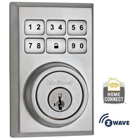 Kwikset 910cnt Zw Smartcode Contemporary Electronic Deadbolt With Z