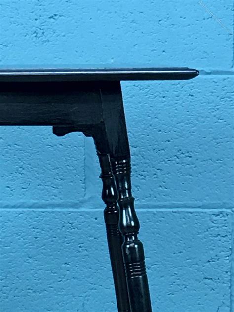 Arts And Crafts Aesthetic Movement Ebonised Table - Antiques Atlas
