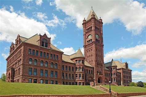Historic Old Central High School Duluth Minnesota Usa Built In 1892