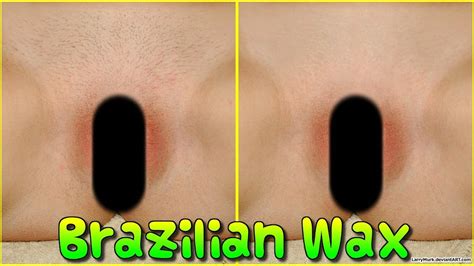 brazilian wax remove stubble hair gimp tutorial youtube