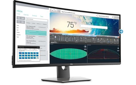 Dell 34 Inches Ultrasharp Curved Monitor U3417w
