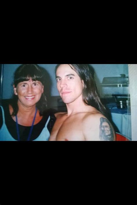 With Mom Anthony Kiedis Red Hot Chili Peppers Rhcp
