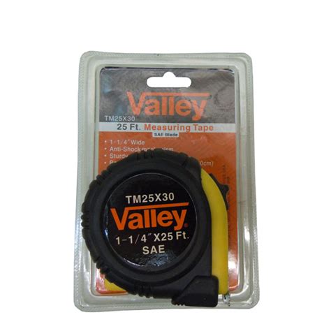 Valley Industries Corporation 125 X 25 Ft Tape Measure Sae Blade