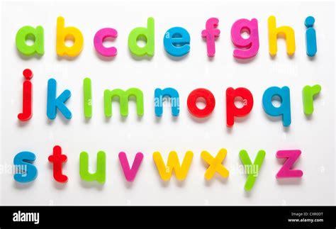 Alphabet Fridge Magnets Stock Photo Royalty Free Image 50907076 Alamy