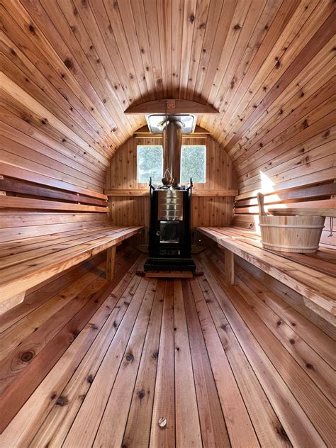 Up North Mobile Barrel Sauna Rental In Door County Wisconsin