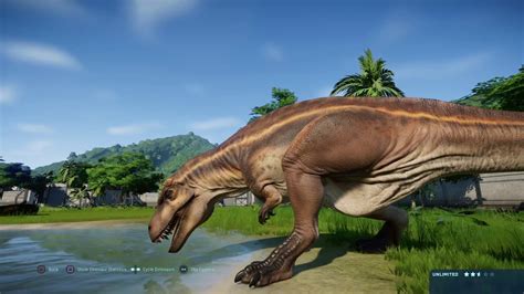 Jurassic World Evolution Acrocanthosaurus Pair Vs Homalocephale Herd