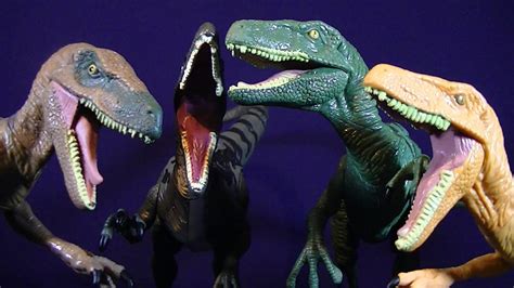 Jurassic World Velociraptor 4 Pack Target Exclusive Figure Review Youtube