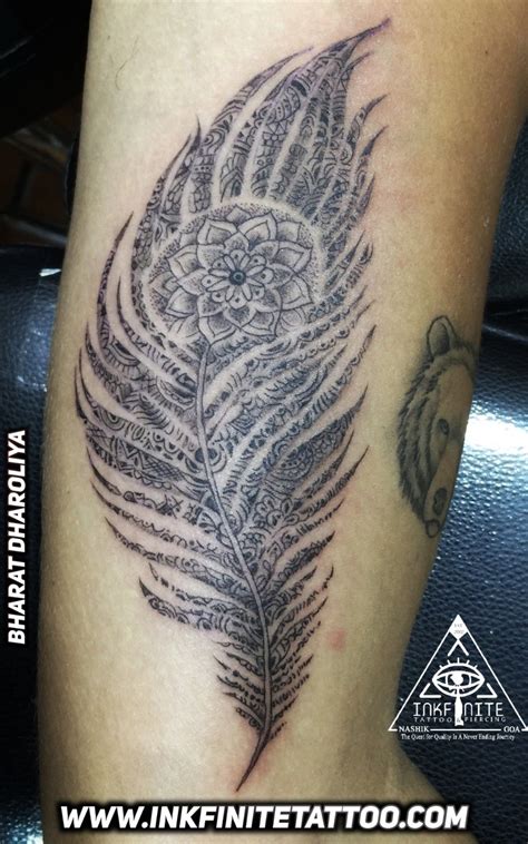 See more ideas about leg tattoos, tattoos, tattoo designs. Customized Mandala with feather tattoo design in 2020 | Feather tattoo design, Tattoos, Tattoo ...