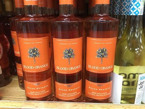 Blood Orange Rose Wine At Trader Joes Is A Citrus Y Twist On Your