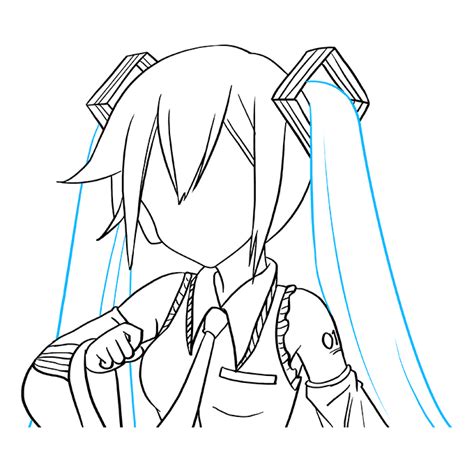 Foto Foto Hatsune Miku Drawing Easy For Kids Imagesee