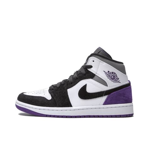 Air Jordan 1 Mid Se Court Purple Krissnkrs