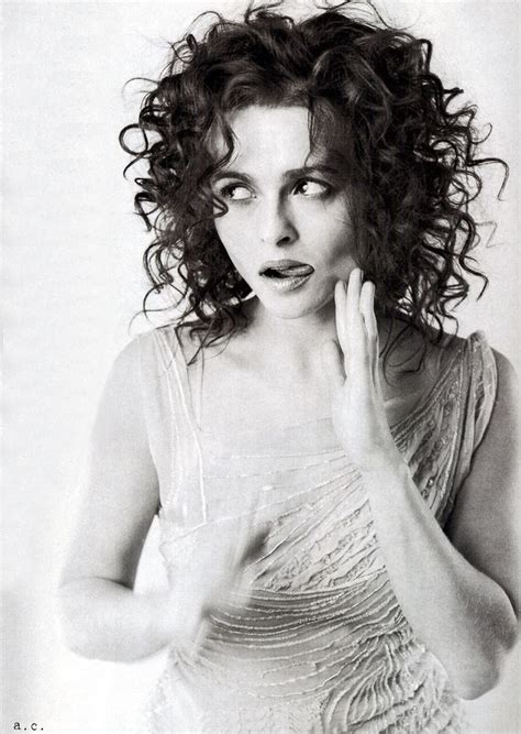 Helena Bonham Carter Curly Hair