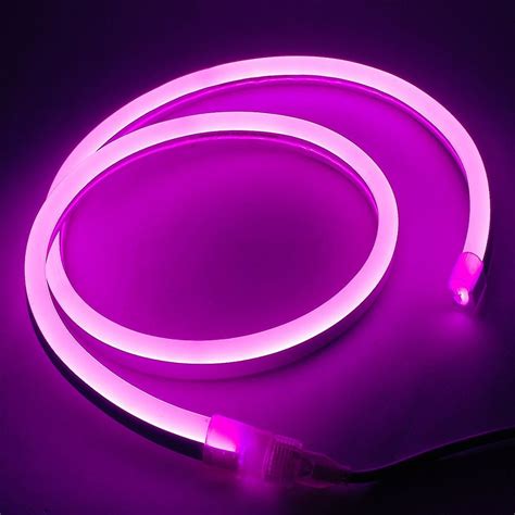 Custom Pink Led Neon Flex Rope Light Kit 120v Novelty Lights