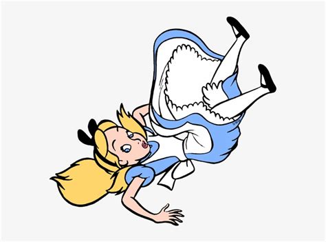 Download Alice In Wonderland Clipart The Rabbit Hole Alice Falling