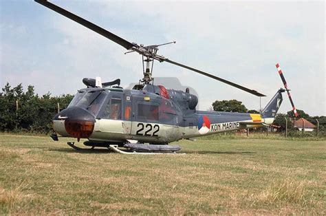 222k Bell Uh 1 Dutch Navy Lee On Solent 1977 Air Photographic