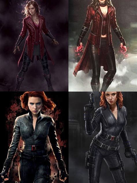 Black Widowscarlet Witch Style Costumes Would Be Neat Avakinofficial