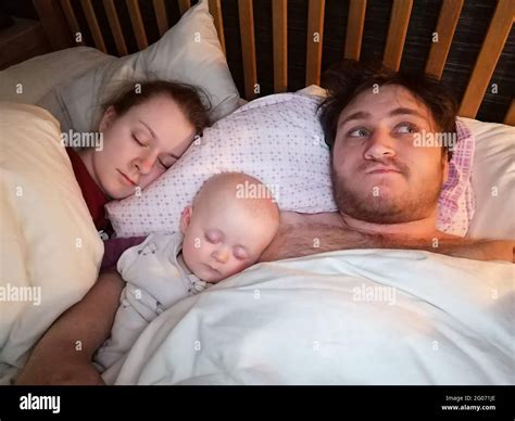 Sleep Deprived Dad Hi Res Stock Photography And Images Alamy