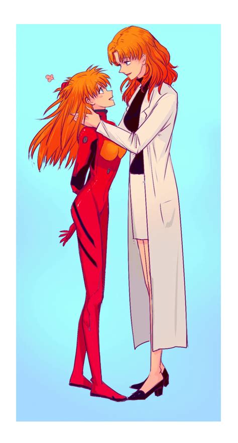 asuka and her mother r wholesomevangelion