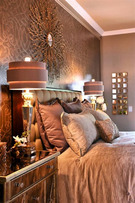 Chic Decor Wows In Brown Master Bedroom Hgtv