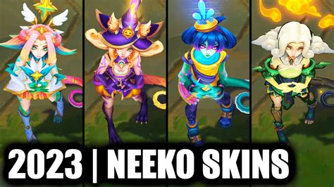 All Neeko Skins Spotlight League Of Legends Youtube
