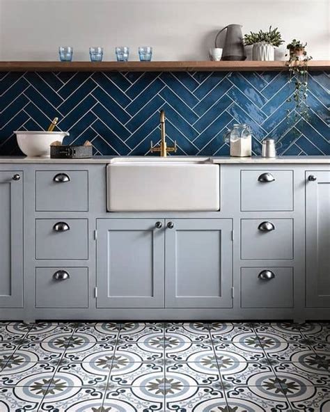 Floor tiles remain a good option for kitchens because they come in a wide range of colors and materials. Small Kitchen Ideas 2021: Best 8 Trends and Design ...