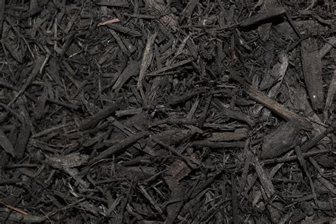 Premium Double Shredded Dyed Black Mulch Nordonia Landscape Supplies