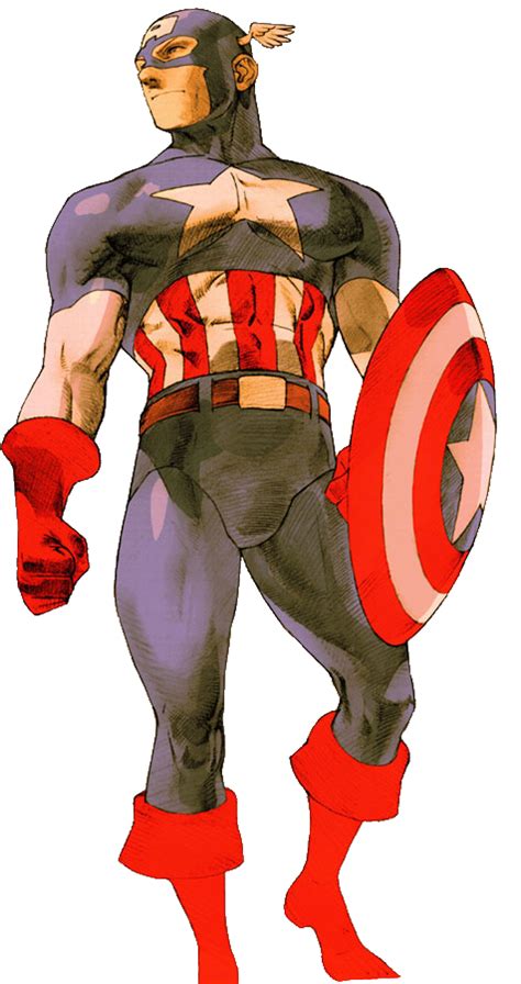 Captain America From The Marvel Video Games