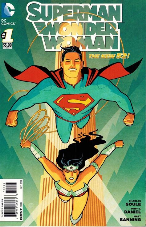 Superman Wonder Woman 1 Cliff Chiang Variant 1 Ultimate Comics