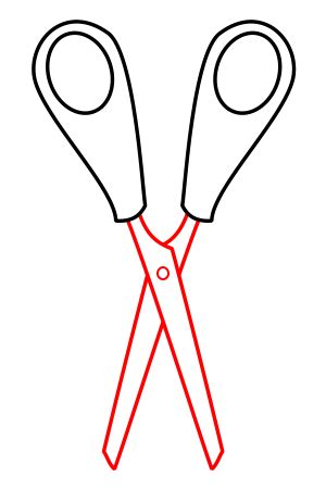 Draw A Scissors Clip Art Library