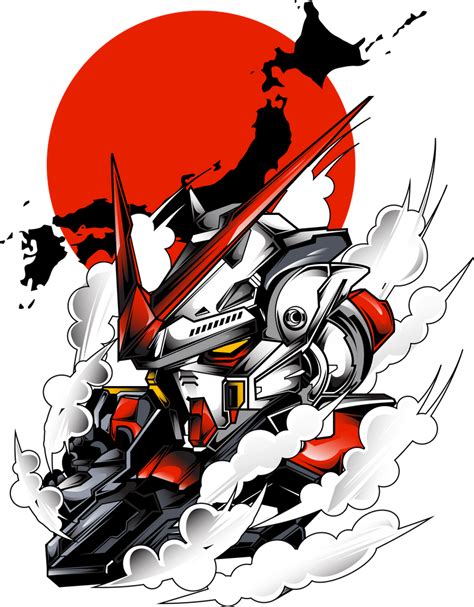 Astray Red Frame Bust F 12 Art Print By Syndicatestudio Gundam