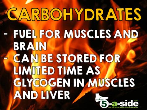 They also come in a variety of forms. The Footballer's Diet - What to Eat | 5-a-side.com