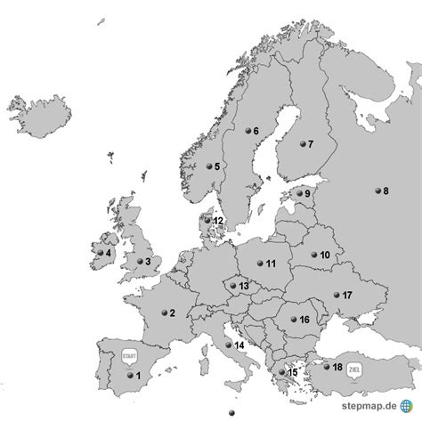 Datei 2 cmr frachtbrief als pdf datei zum online ausfüllen. Eine Stumme Karte Von Europa