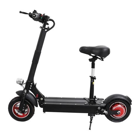 Folding Electric Scooter Electric Scooters 10 Inch Single Drive 1000w