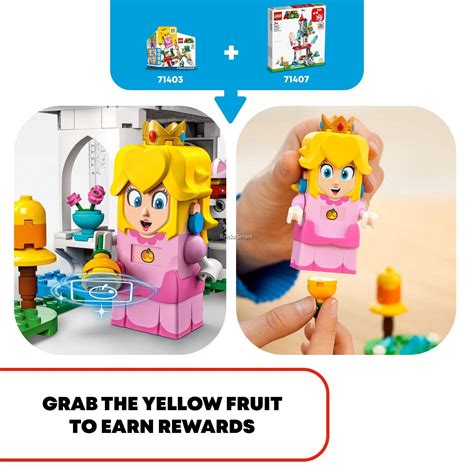 LEGO Super Mario Cat Peach Suit And Frozen Tower Expansion Set
