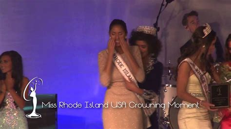 crowning moment miss rhode island usa 2015 youtube