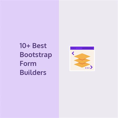 10 Best Bootstrap Form Builders Css Author