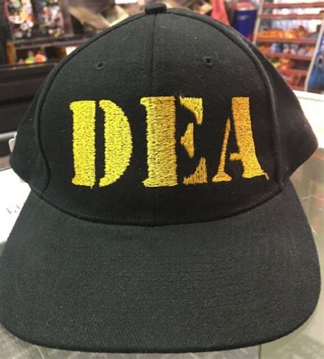 Hat ”dea” Drug Enforcement Agency Embroidered Dad Hat Kylie Jenner