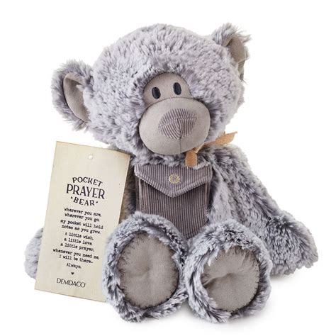 Pocket Prayer Bear Stuffed Animal 11 Classic Stuffed Animals Hallmark