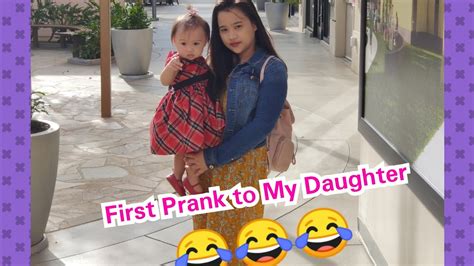 prank to my daughter 😂😂😘 youtube