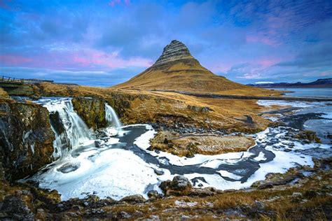 4k Kirkjufell Iceland Waterfalls Mountains Rivers Hd Wallpaper