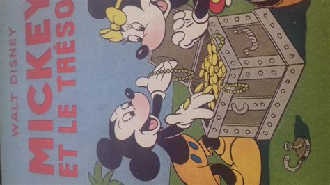 Mickey Et Le Trésor By Walt Disney 1952 2ème Édition Comic Mblivres