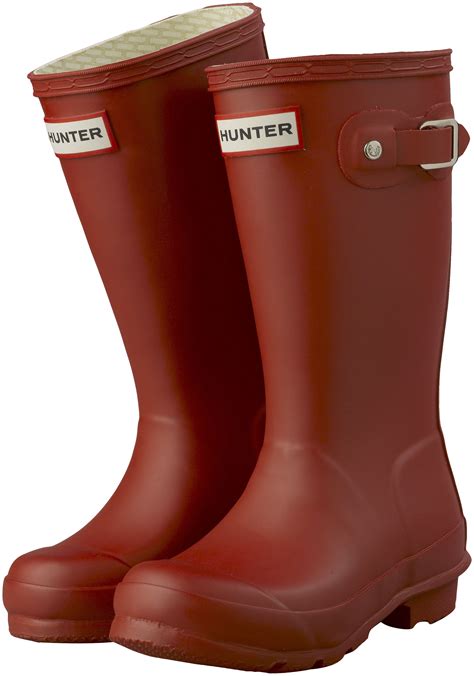 Wellington Boots Kids Hunter Wellies Red Original Rubber Rain Assorted